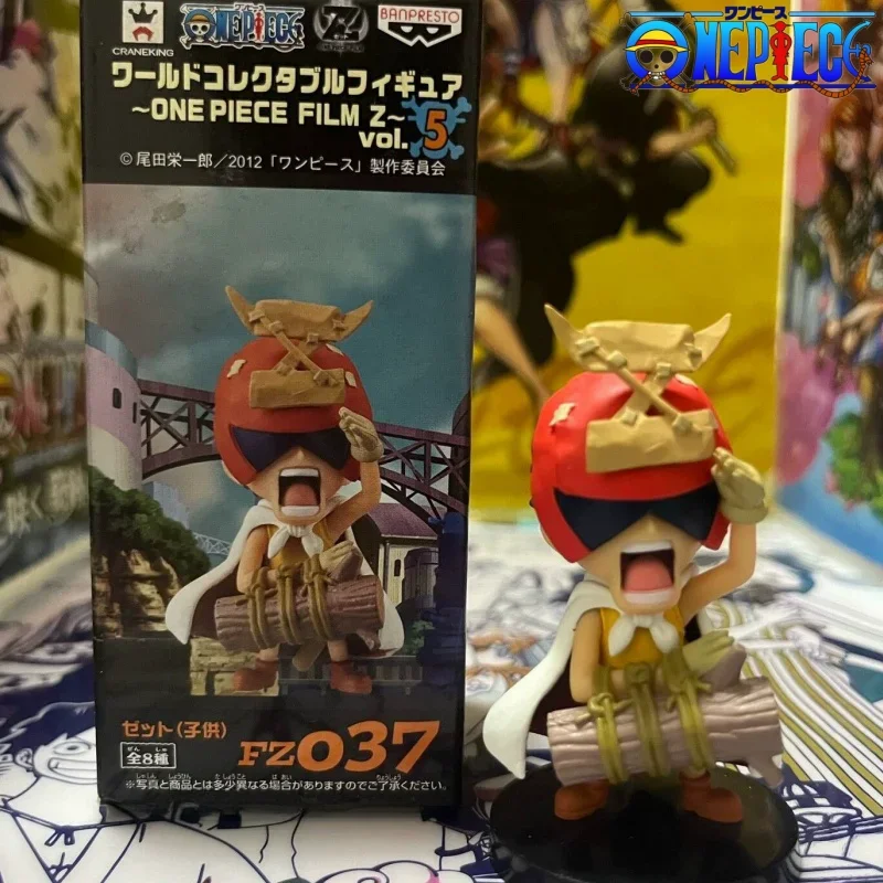 In Stock One Piece Wcf Film Z 5 Red Dress Theater Edition Armed Color Dominant Road Feize Law Anime Surrounding Gift