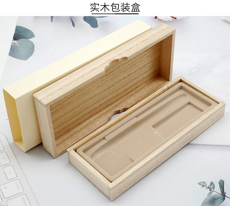 Japanische WANCHER Spezialmalerei Wu Zhu Personalisierte Stiftserie mit verschiedenen Mustern: Kirschblüten, Rote Blätter, Schreib- und Malmotive – Detail 8