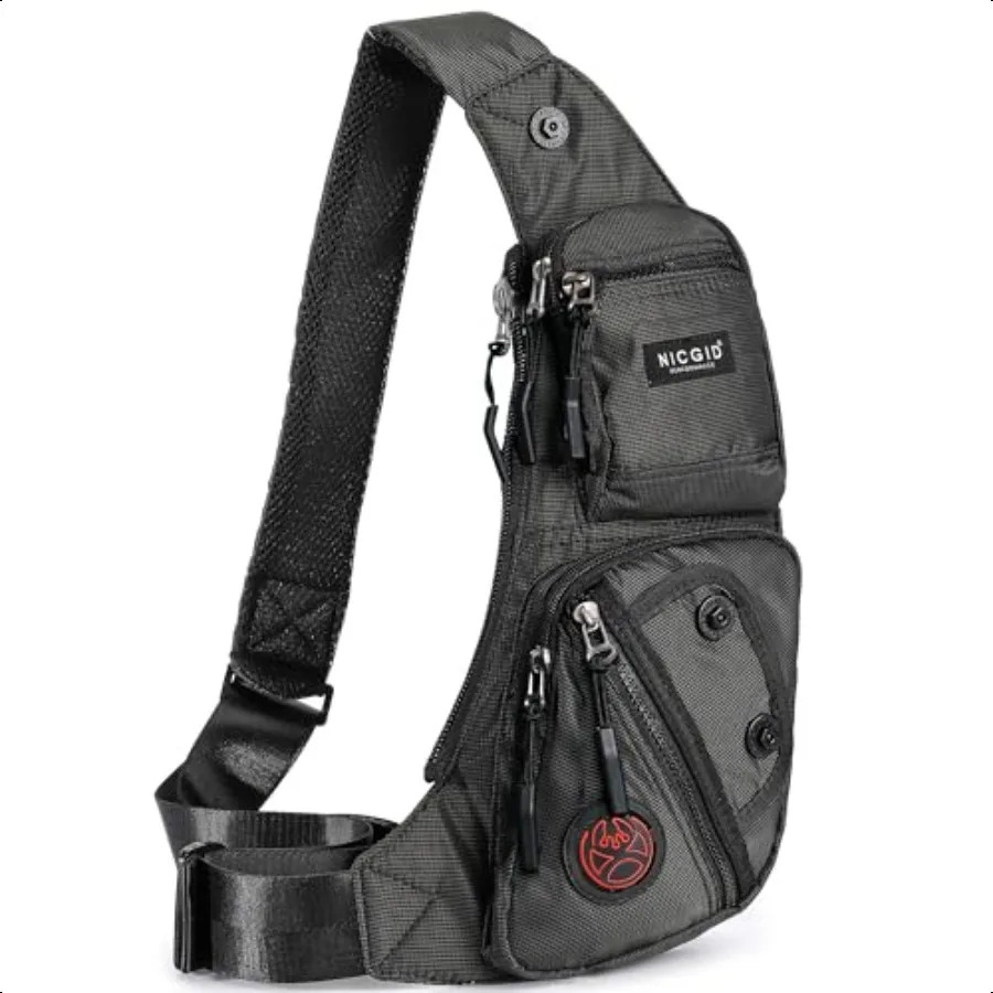 

Sling Bag Chest Shoulder Backpack Crossbody Bags Casual Daypack for Men Women
