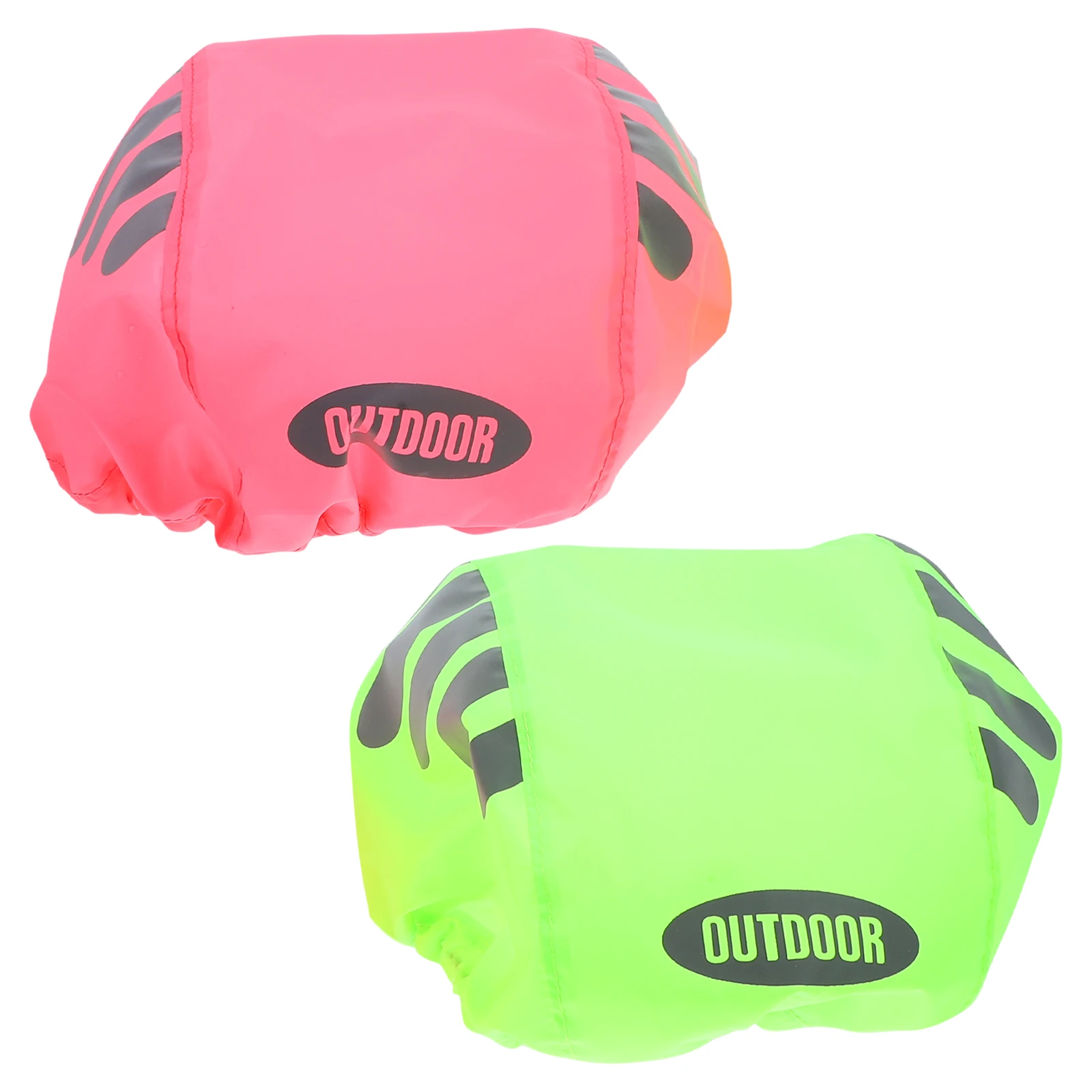 

2pcs Reflective Cover Rainproof Bike Shield Reusable Protective Sleeve Cycling Protector Outdoor Night Riding