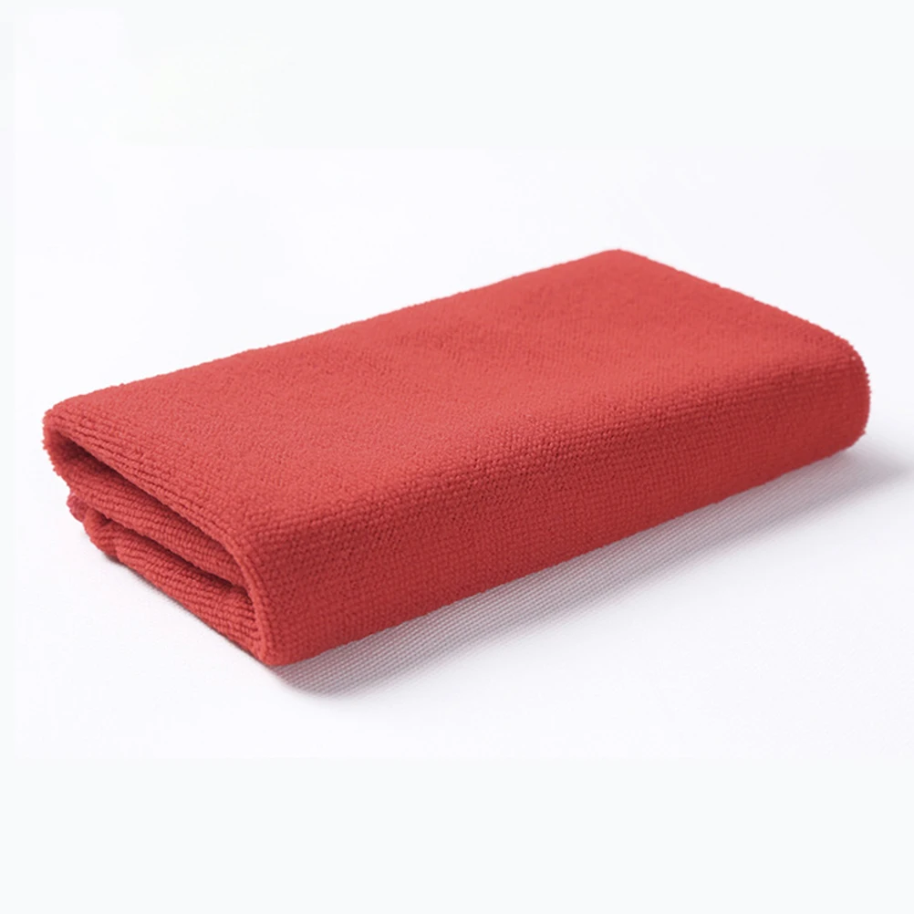 

6Pcs Microfiber Towel 30x30cm Soft Lightweight Absorbent No Itchy Labels Mixed Color for Sports Gym Fitness Fitness Towel