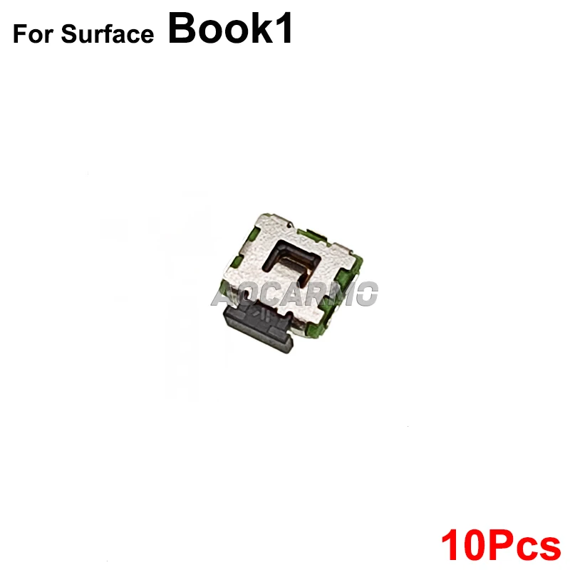 Aocarmo 10PCS For Microsoft Surface Book 1 BOOK1 Internal Button lock button Power on off Switch Button Replacement Part