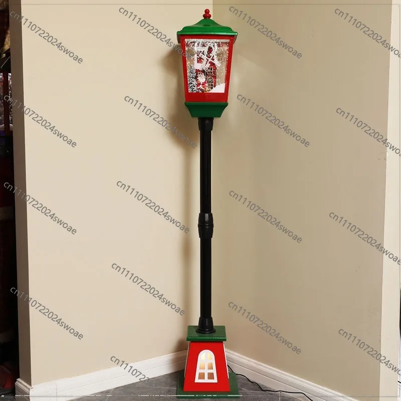 Small Street Lamp, Christmas Decoration Ornament Lamp, Dynamic Interior, Shopping Mall Window Dressing Supplies, Music Lamp