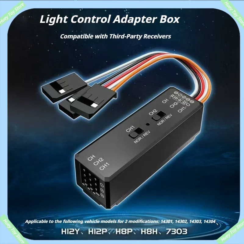 

Mjx Remote Control Car Modification Light Control Gl26 Light Control Adapter Universal 7303 14303 H12p 7304