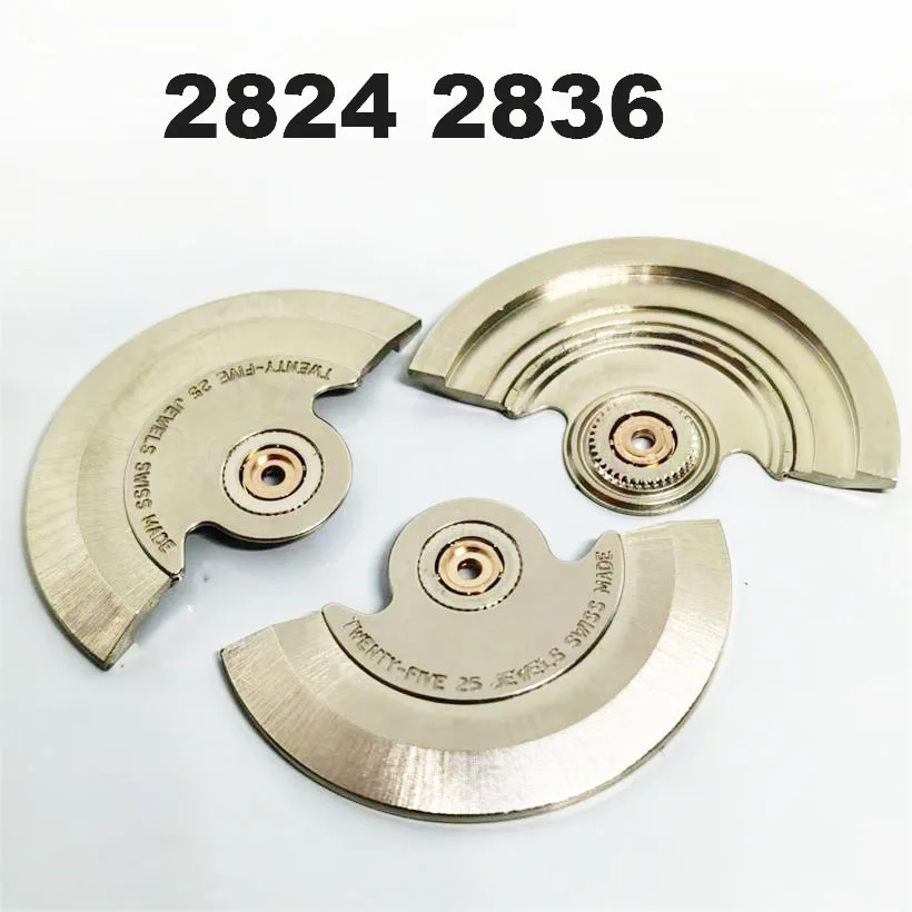 إكسسوارات الساعة الأصلية مناسبة لحركة ETA 2824 المطرقة الأوتوماتيكية مع محامل 2836 أجزاء إصلاح Tuo الأوتوماتيكية