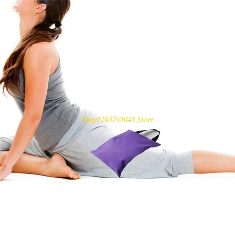

R53E Foldable Filled Yoga Sandbag with Single Handle for Yoga Weights and Resistance