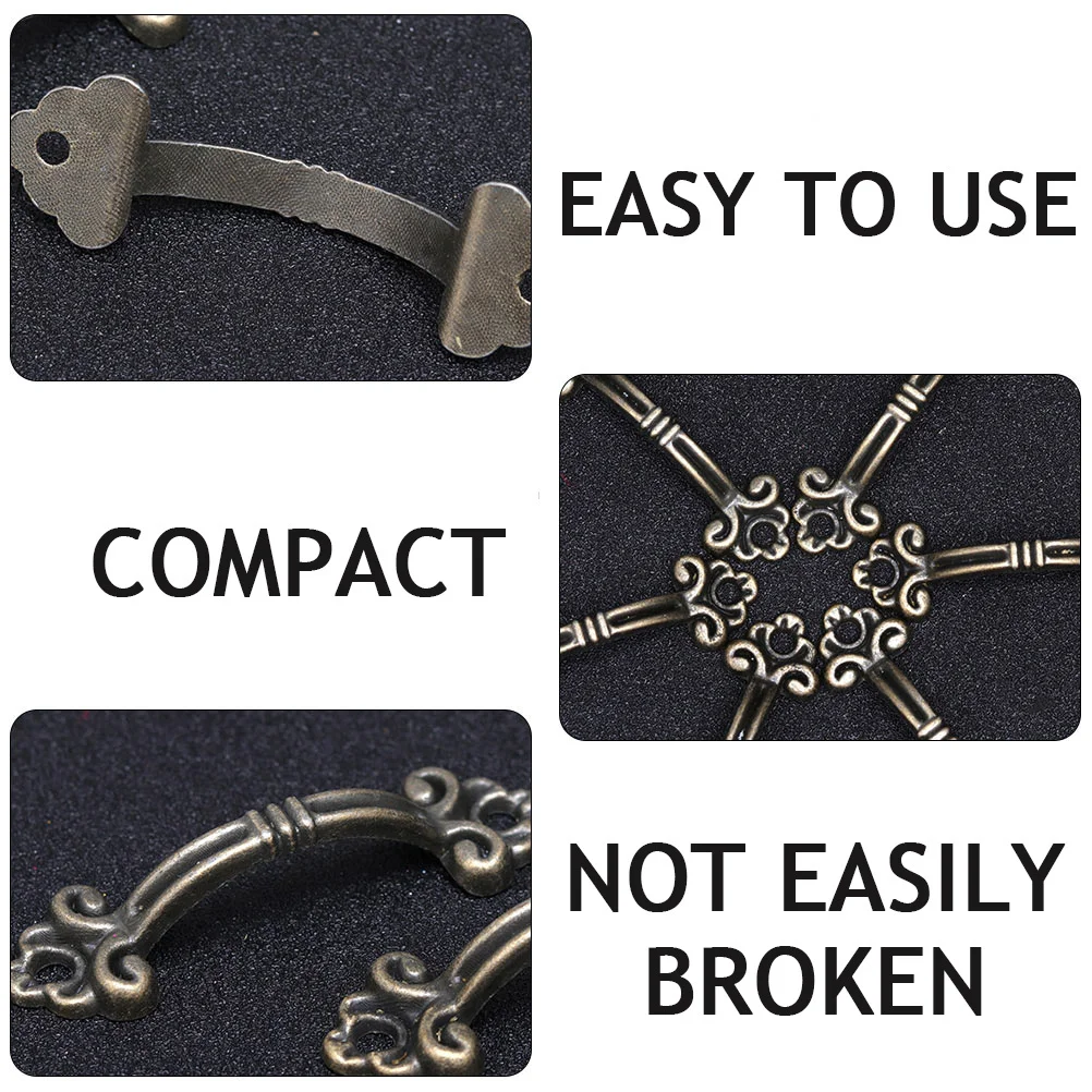 

24pcs Bronze Drawer Handle Pull Knob Durable Cabinet Cupboard Hardware Replacement For Kitchen Wardrobe Dresser