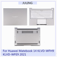 For Huawei Matebook 14 KLVD-WFH9 KLVD-WFE9 2021 Laptop Top Case LCD Back Cover Palmrest Upper Lower Bottom Case Housing Cover