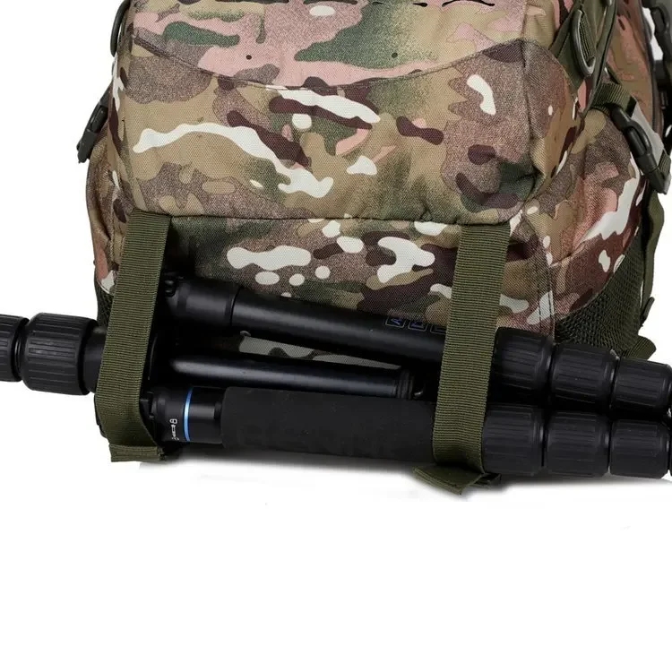 Taktische Outdoor-Tarnrucksack mit zwei Schultergurten - Neues Modell Rucksack - Multifunktionale wasserdichte Tasche für Militär-Enthusiasten und Pendler – Detail 29