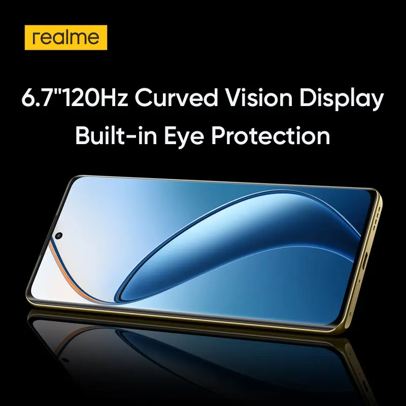 [Мировая премьера] смартфон realme 12 Pro 5G，Камера 32 Мп Telephoto Portrait，Камера 50 Мп Sony IMX882 OIS，Изогнутый дисплей 120 Гц 6,7”，Зарядка