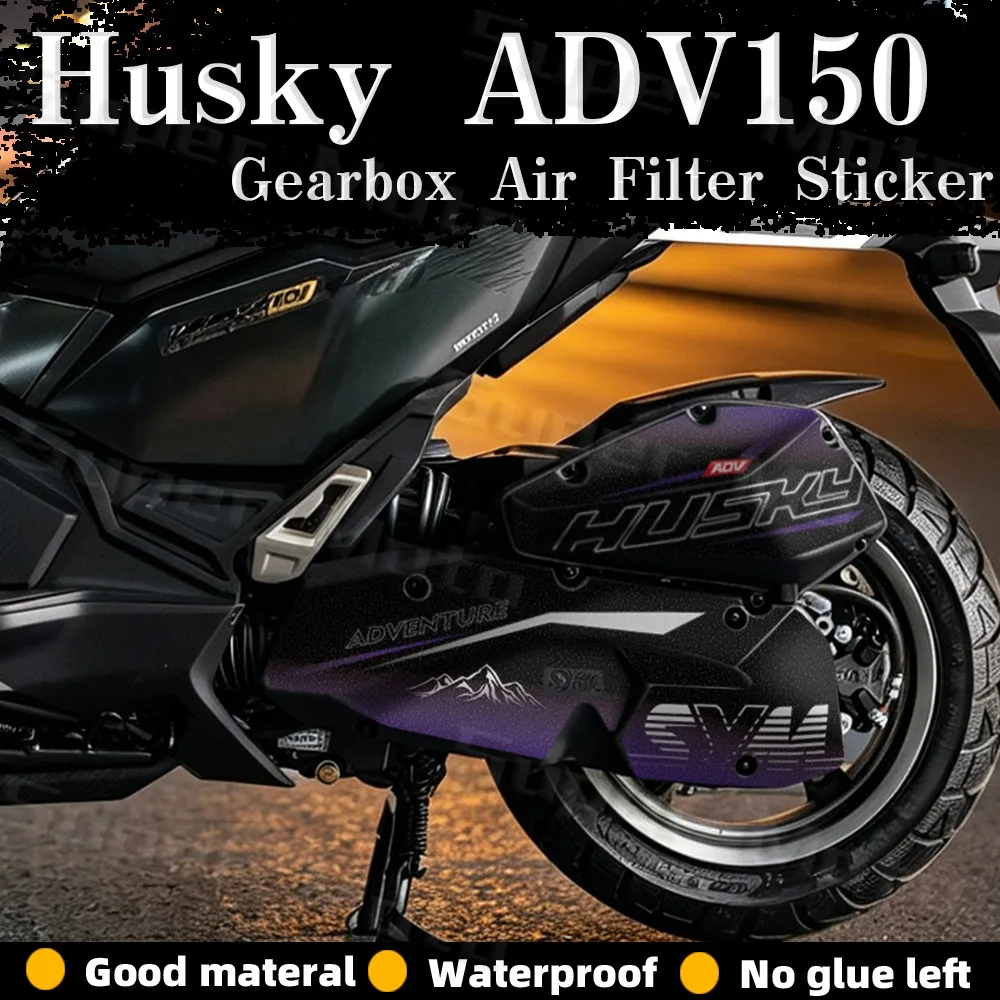 kit-de-adesivos-para-caixa-de-cambio-com-filtro-de-ar-para-motocicleta-a-prova-d'agua-decalque-de-protecao-para-scooter-para-husky-adv150-husky-adv-150-2022-2026