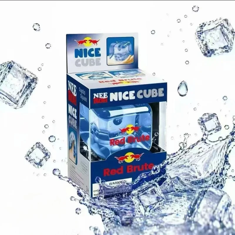 Schylling Needoh Nice Cube Sensorisches Fidget-Spielzeug zur Stresslinderung, Quetschbarer Würfel, Anti-Angst-Fokus-Spielzeug für Erwachsene, ADHS, Autismus – Detail 6