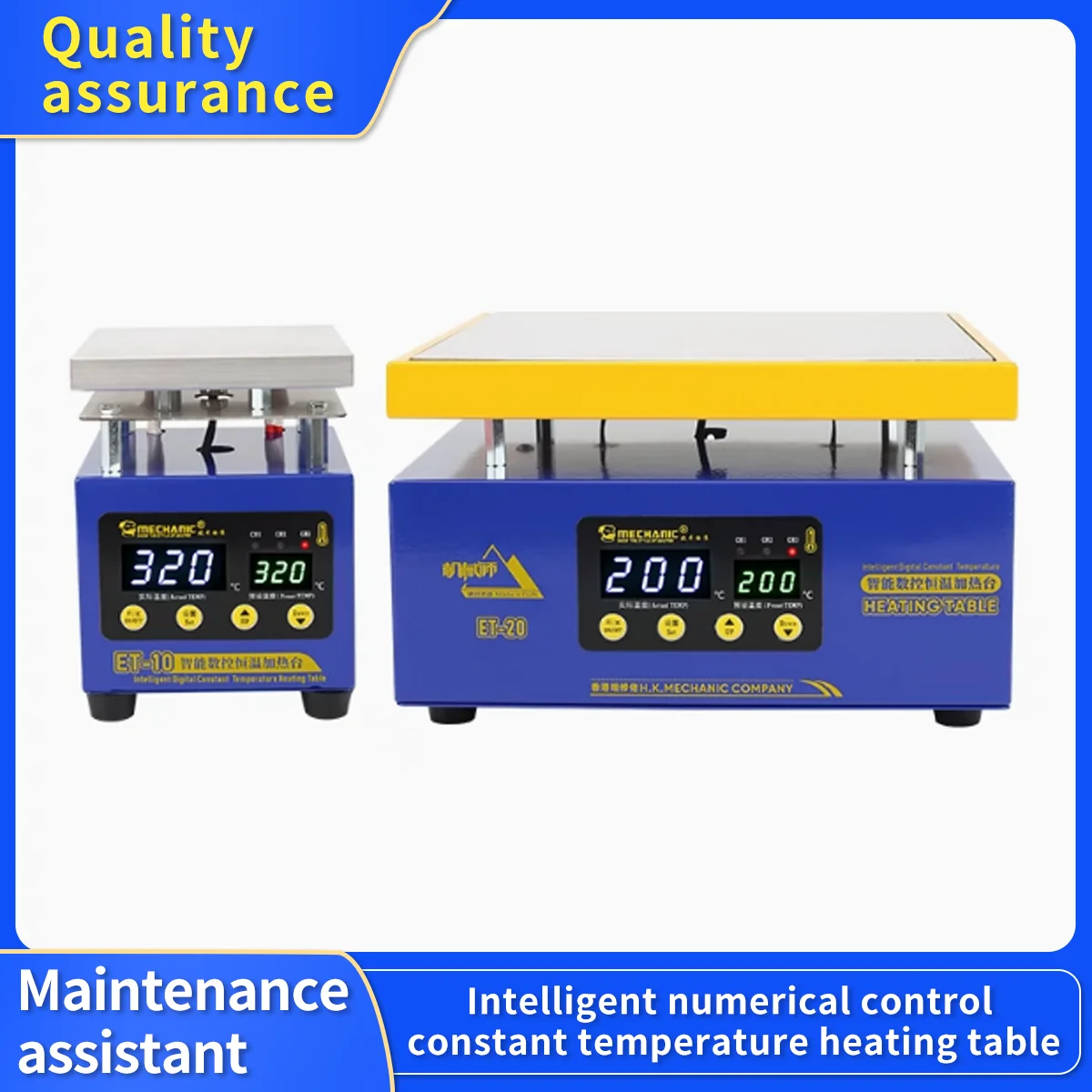 MECHANIC ET-10 Heating Station Electronic Hot Plate Table Preheating Platform For BGA PCB SMD Phone LCD Touch Screen Repair