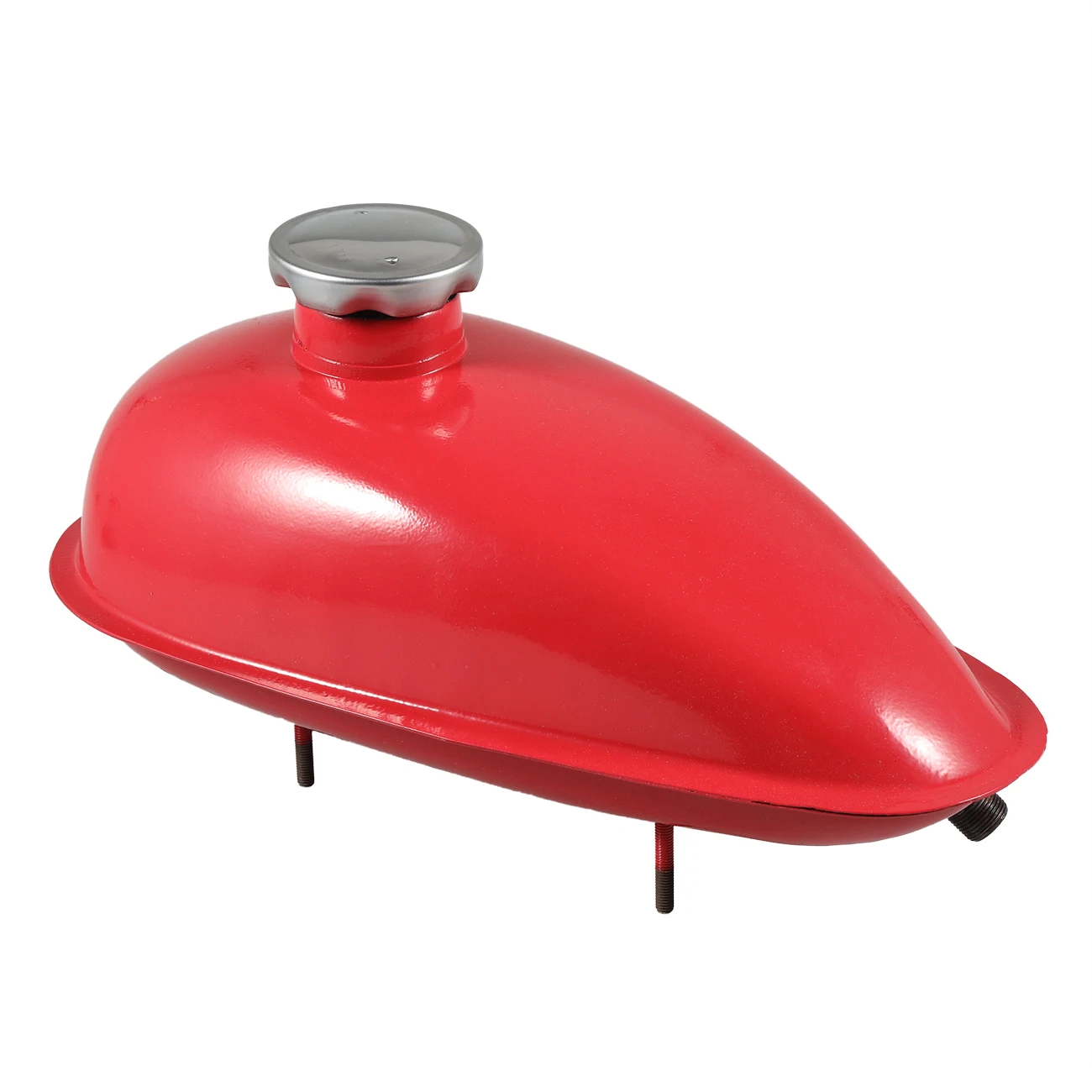 Pouvoir Red  2L Fuel Gas Tank For 2/4 Stroke 80cc 60cc 66cc 49cc Engine Motorized Bicycle