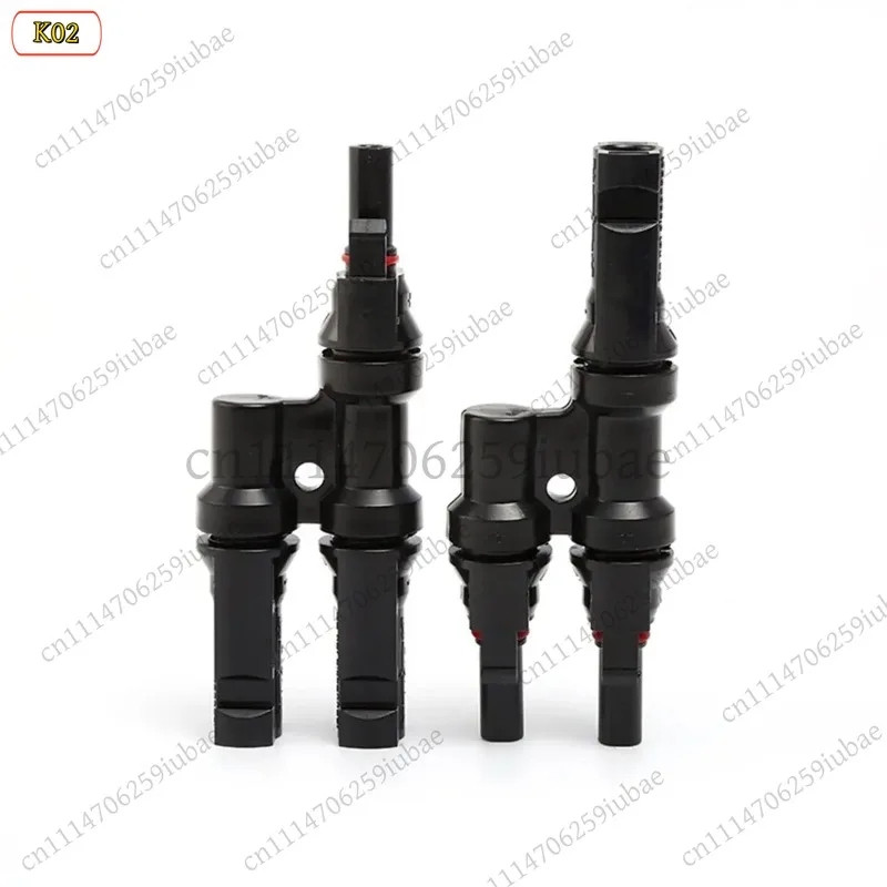 LK Y/T-Type 30A 1000V Solar PV Connector Kit - IP67 Male/Female 3/4/5-Way Branch for 2.5-6mm² Cables B2