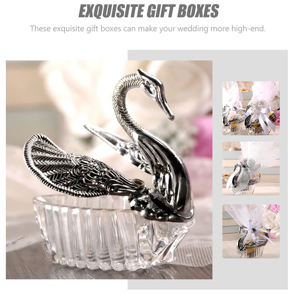 

24pcs for Wedding Pink Decor Treat Containers Candy Containers Acrylic Gift Holders Packaging Candy Boxes Boxes