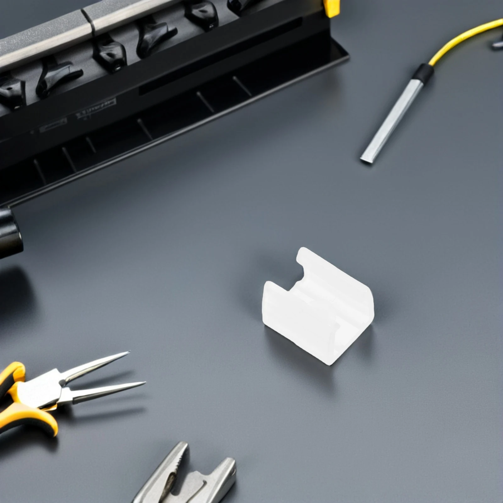 

10pcs Led Strip Mounting Clips For Neon Light Fixation Flexible Pvc Holders Self-Adhesive Light Strip Brackets Decorative