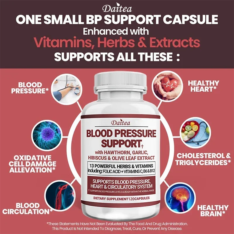 Circulatory Health Supplement - Good for The Heart, Blood Pressure Regulation, Helps Detoxify and Regulate The Internal Organs