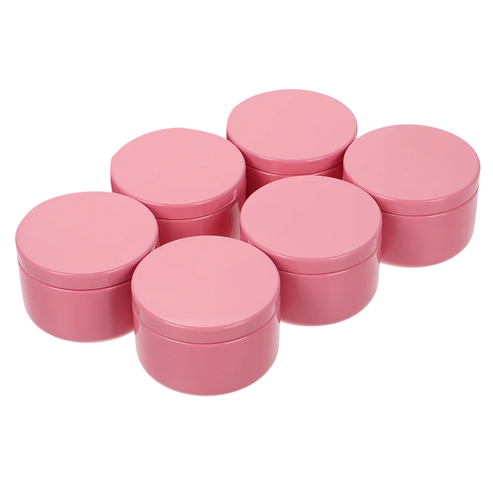 

6 Pcs Aromatherapy Packing Can Making Jars Empty with Lids Essential Oils Cookie Tins