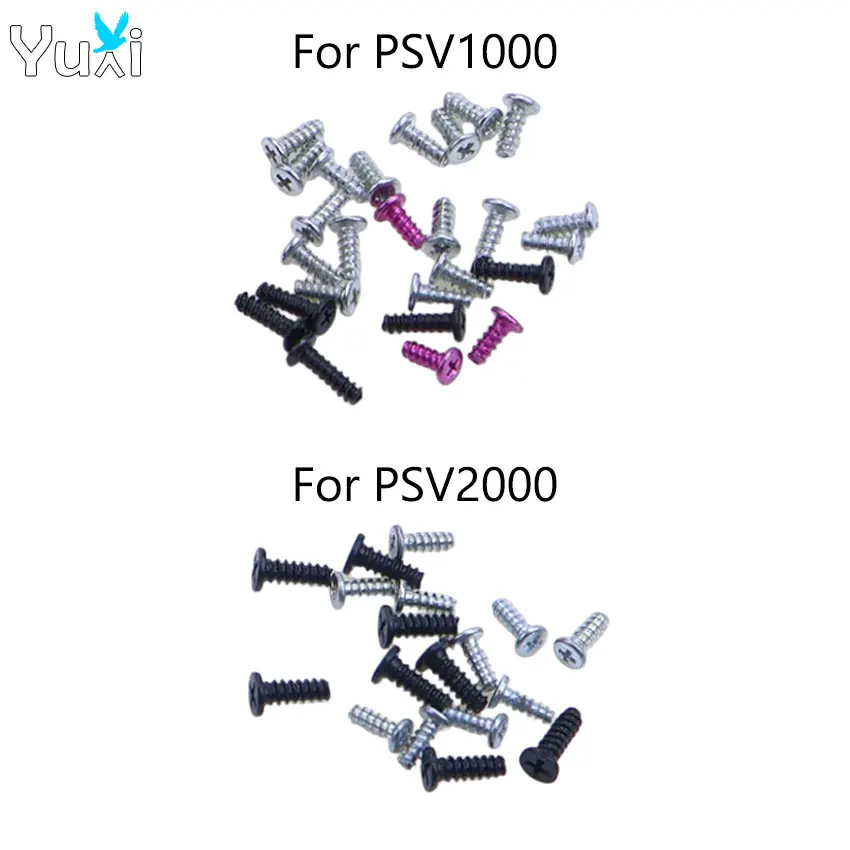 YuXi 1 Set Screw For PSV1000 PSV2000 Game Console Housing Shell Screws For PSV 1000/2000