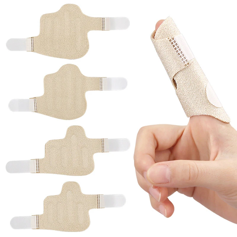 Adjustable Sprain Dislocation Fracture Finger Splint Corrector Support Pain Relief Trigger Finger Fixing Splint Straighten Brace