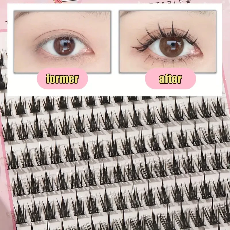 10 sztuk mieszanych sztucznych rzęs, naturalne wzory podkreślające oczy, uniwersalne do codziennych stylizacji makijażu