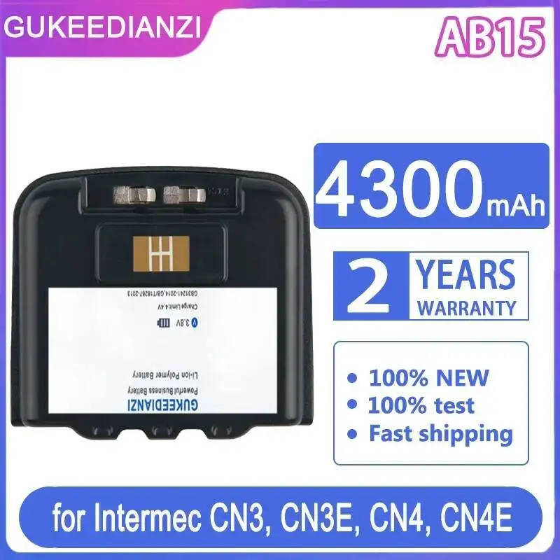 

4300Mah For Intermec CN3 CN3E CN4 CN4E 318-016-001 318-016-002 AB15 AB16 AB9 Industrial Handheld Terminal Battery Durable