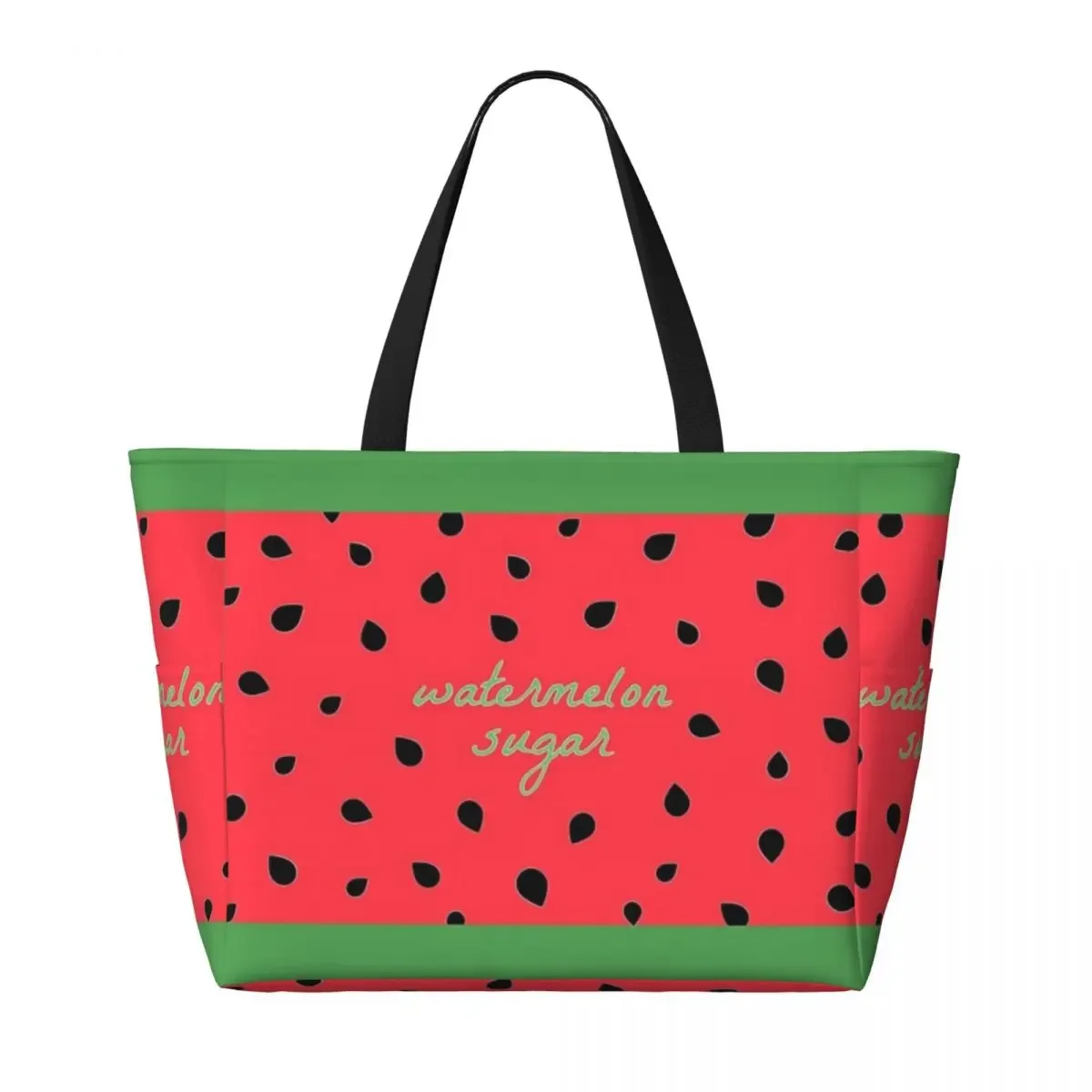 Watermelon Sugar Beach Travel Bag, Tote  Retro Adult Out Shoulder  Multi-Style Pattern