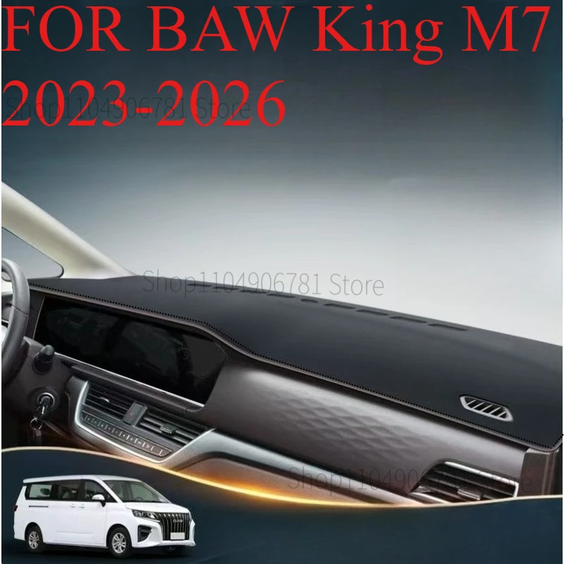FOR BAW King M7 2023-2026 Car Dash Mat Dashmat Dashboard  Cover Sun Shade Dash Board Cover Carpet  Accessories
