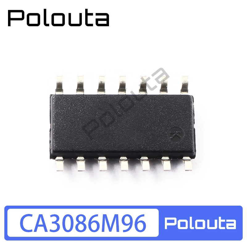 5 pçs/set poouta ca3086m96 ca3086 sop-14 smd pacote geral npn transistor array chip componentes eletrônicos