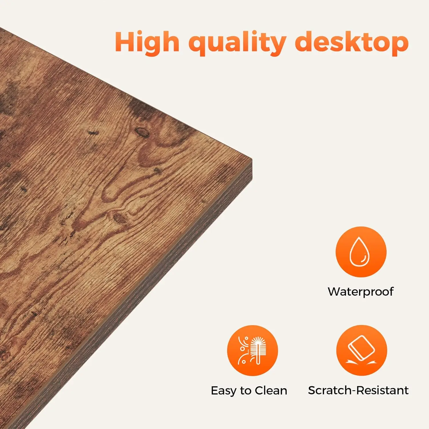 Escritorio compacto para juegos con ruedas para espacios pequeños, mesa de escritura minimalista moderna para oficina en casa y estudio