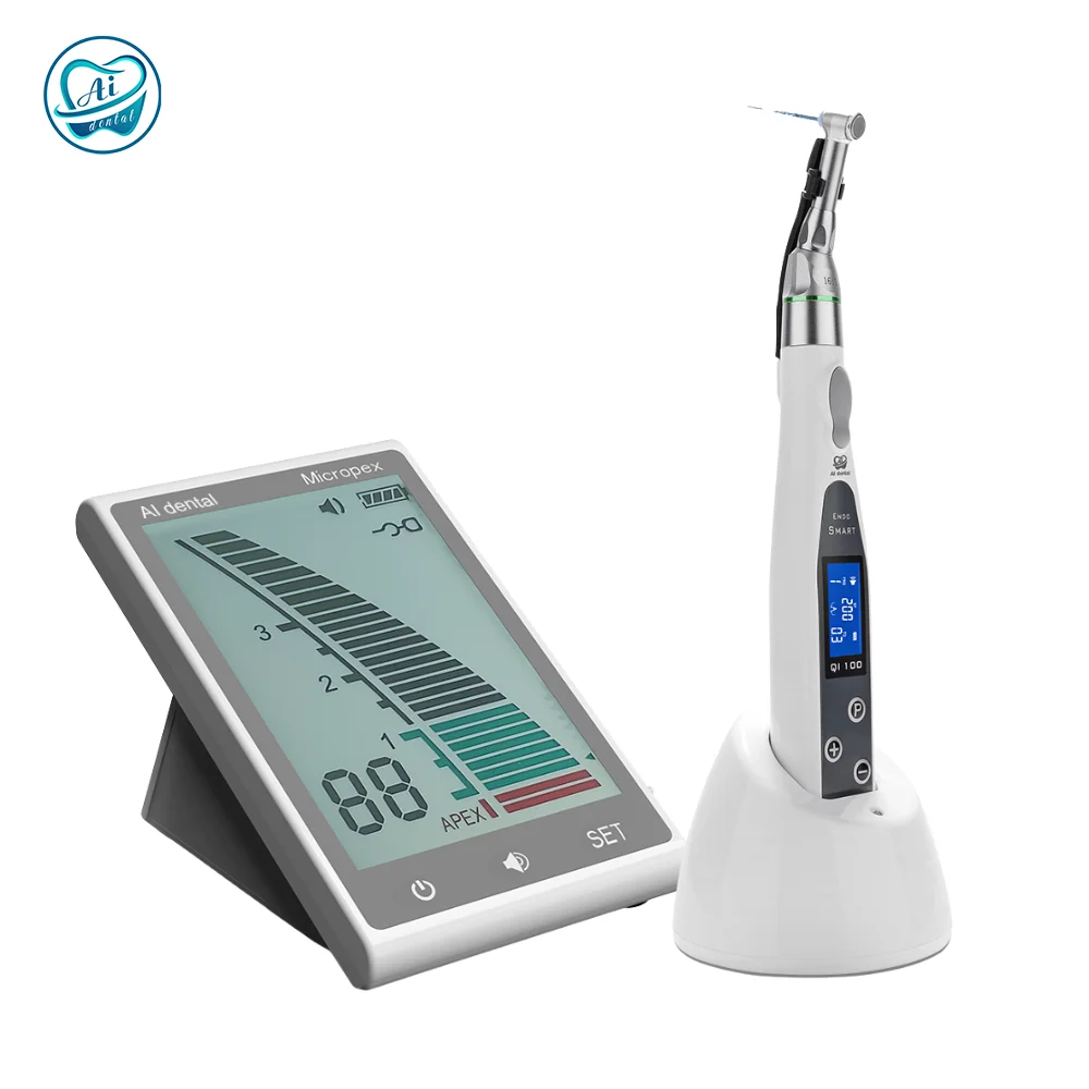 

Wireless Endomotor 16:1 Apex Locator Endodontics Apical Location LED For Niti Files Root Canal Therapy Basic Dental Instrument