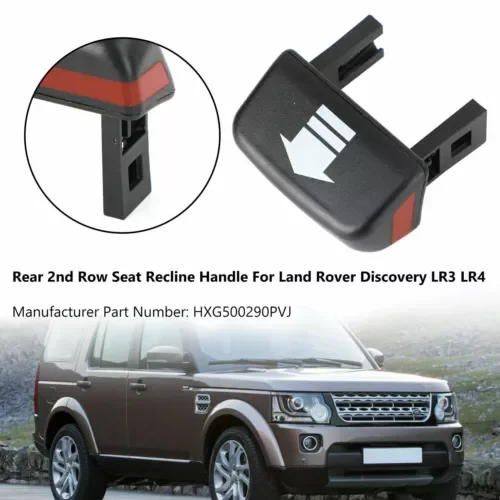 

1PC Rear 2nd Row Seat Release Handle Adjuster Button For Land Rover Discovery 3 4 LR3 Range Rover Sport HXG500290PVJ Auto Parts