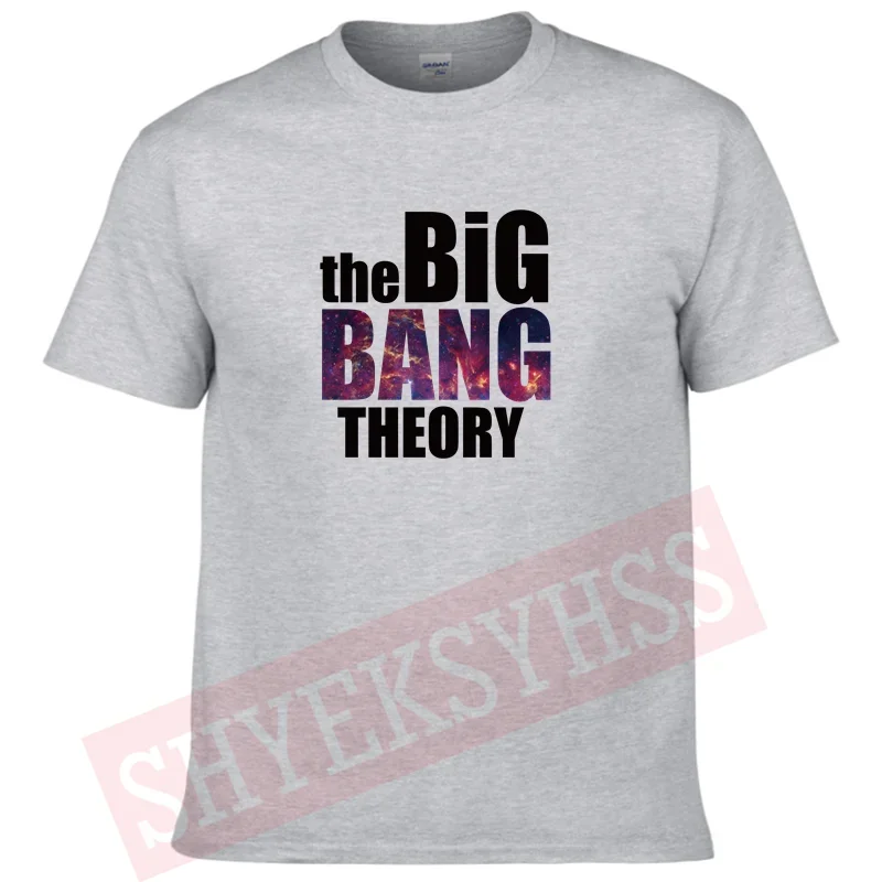 New Men's T-shirt Interesting Cosmic Theory Research Scholar Personalized Top 100% Cotton T Shirt Casual Short Sleeve