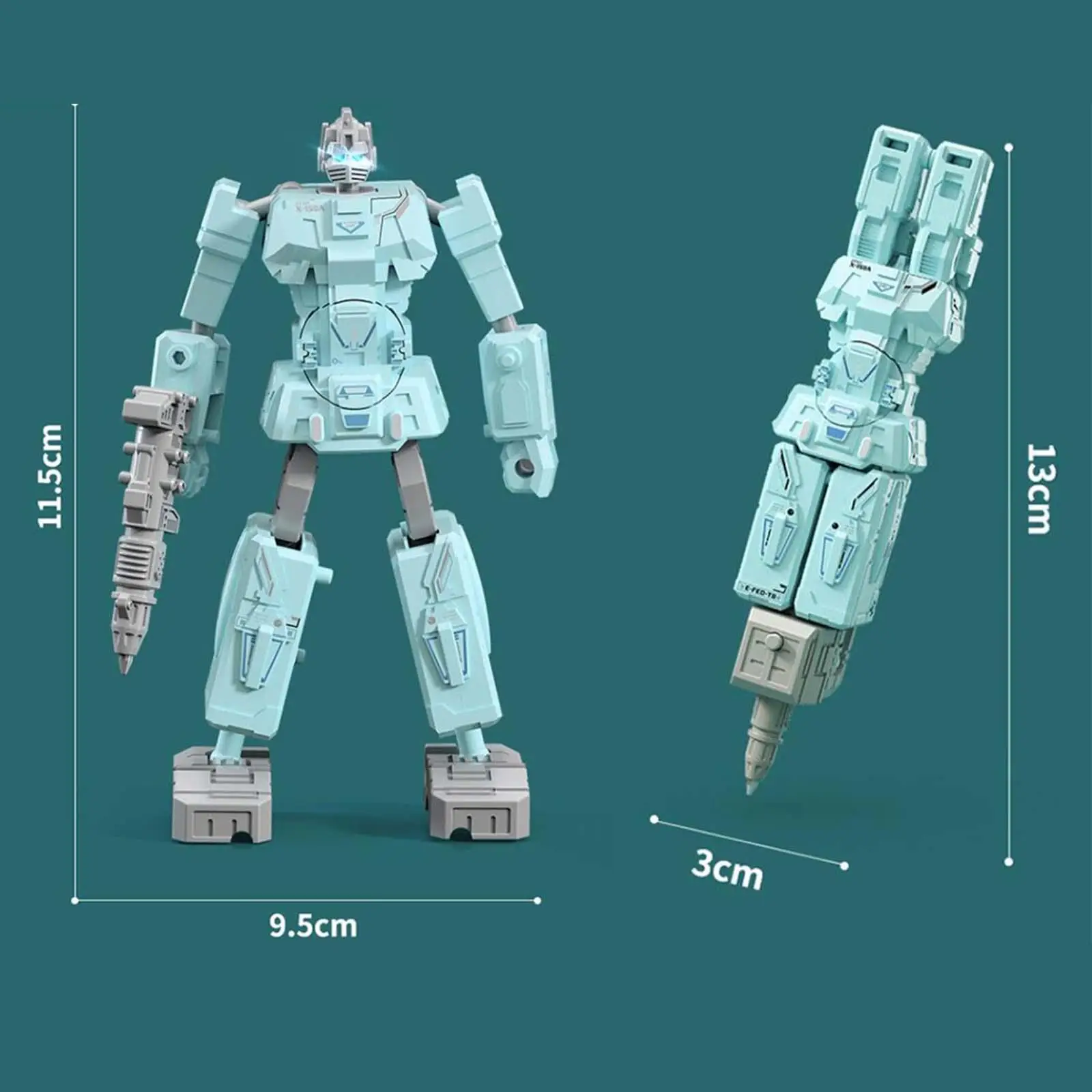 Transformujący pióro robotyczne Pióro deformacyjne dla dzieci i dziewcząt