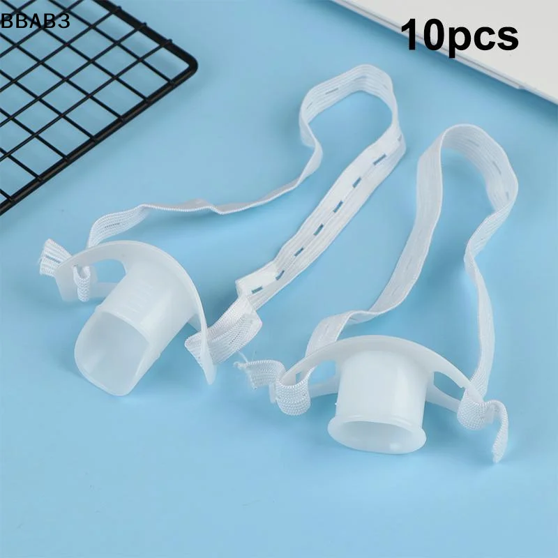 10pcs Disposable Gastroscope Mouth Pad Oral Stopper Bite Free For Grinding Teeth Cheek Gastroscope Bite Mouth