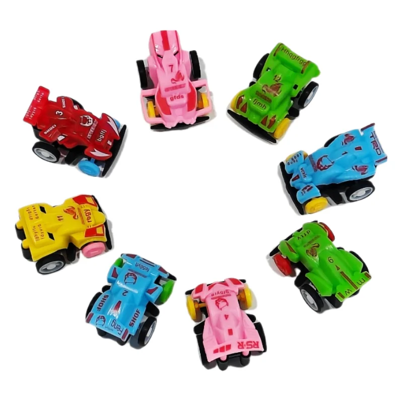 1/64 Mini Pull-back Cartoon Speelgoed Leuke Gesimuleerde Dieren Auto Vliegtuig Speelgoed, Leuk kinderspeelgoed Voor verjaardagsfeestjes, Babyfeestcadeaus