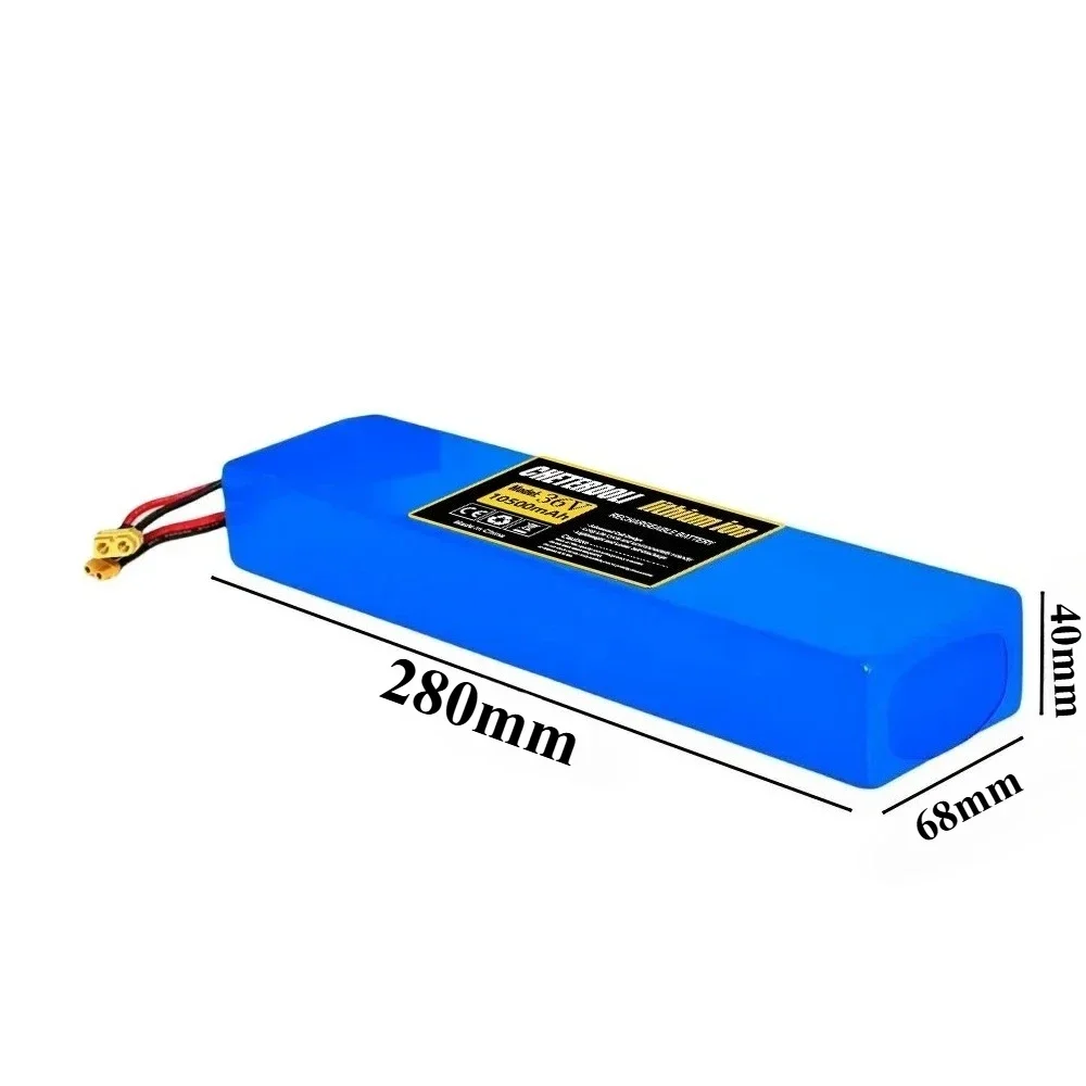10S3P 36V 10500mAh 電動スクーター用リチウム電池 18650 バッテリーパック 36V 150W-350W 電動スクーター用バッテリー BMS付き
