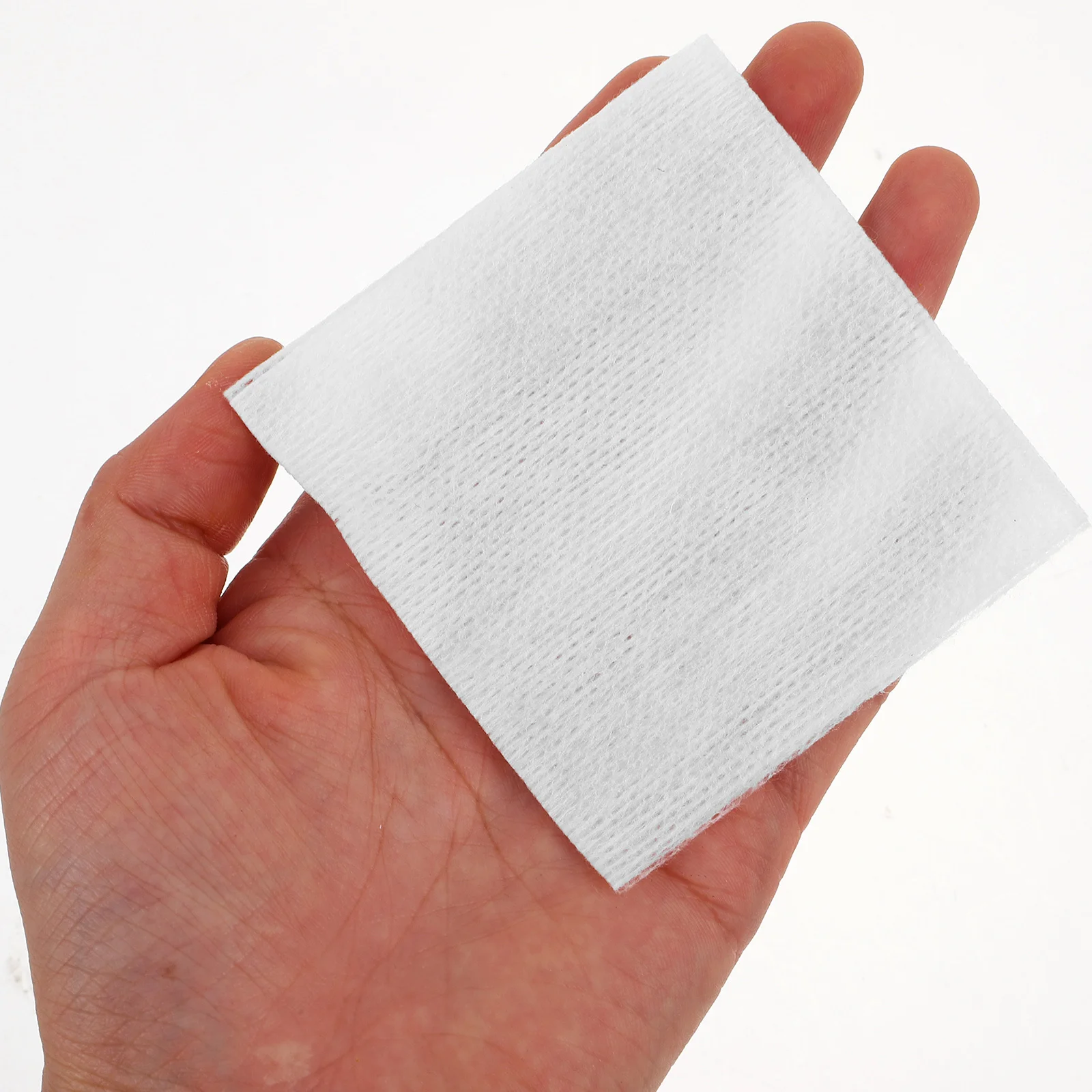 Tampons de nettoyage du visage jetables, 1 sac, tissu Non tissé, démaquillant doux, tonique carré, soins pour les yeux et les lèvres, utilisation humide et sèche