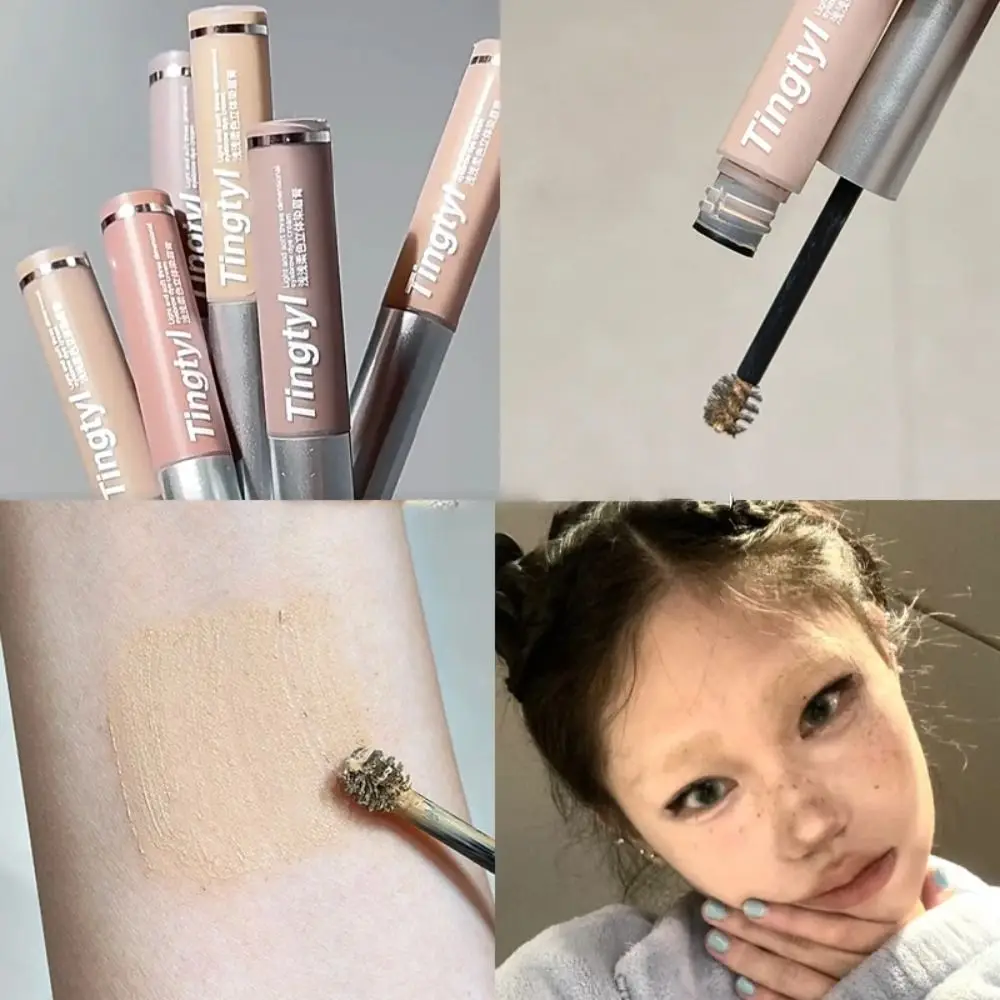 Nieuwe Waterdichte Wenkbrauw Kleurstof Crème Langdurige Sneldrogende Wenkbrauw Mascara Natuurlijke Zweetbestendige Wenkbrauw Tint Vrouwen Meisjes