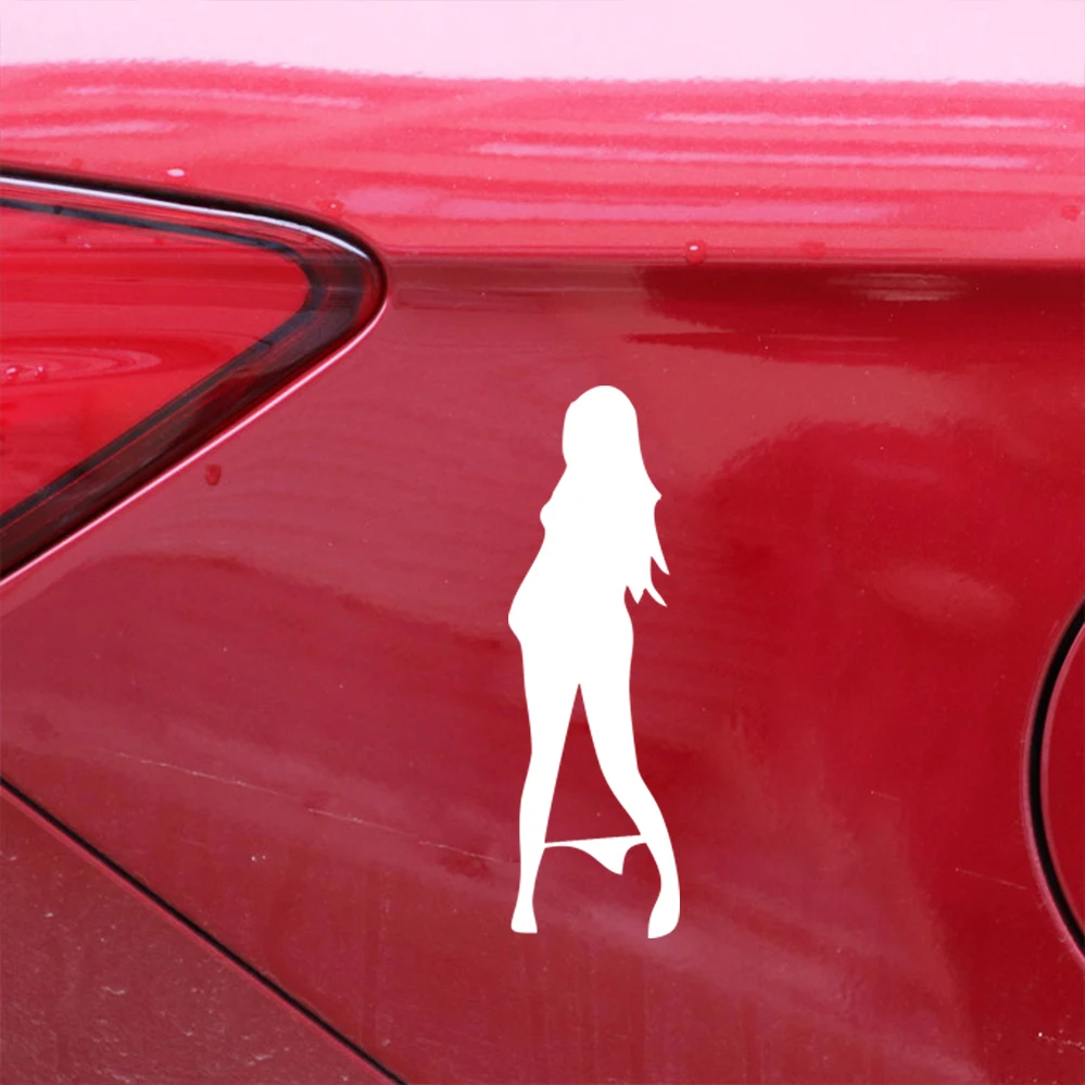 Sexy Girl Angel Devil Car Sticker JAYJOE Decal For Cars Auto Motorcycle Accessories Bumper Window Car Stickers