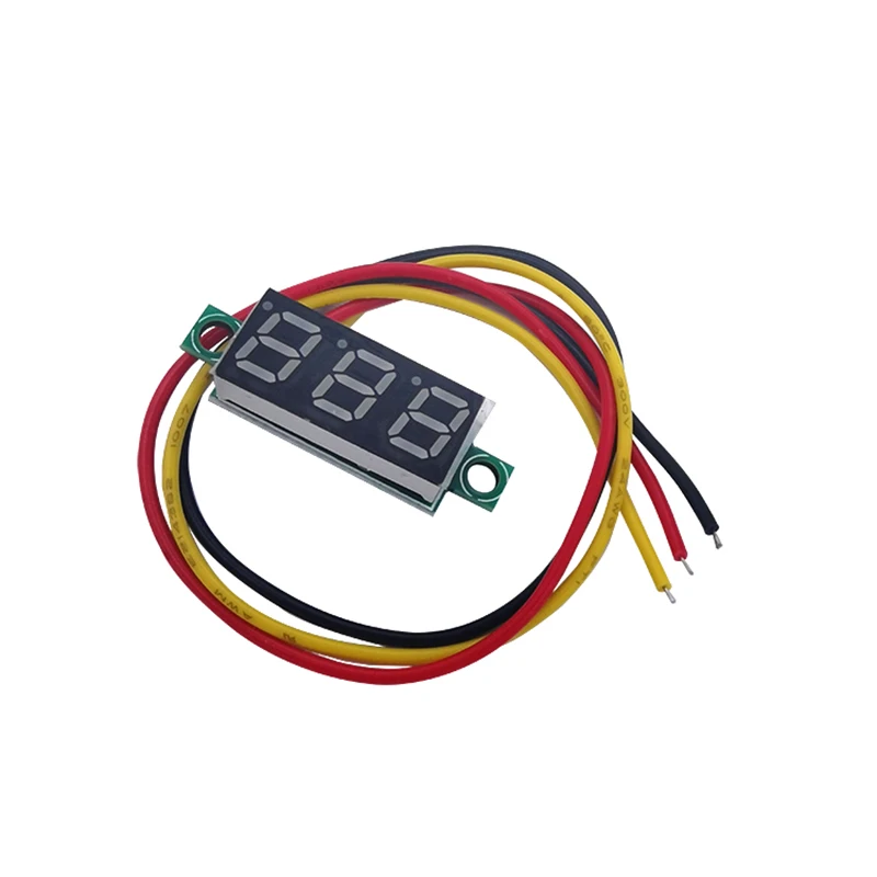 

0.36 Inch DC4.5-30V 0-30V Mini LED Digital Voltmeter Electronic Parts Accessories Digital Voltmeter Variable Precision Display