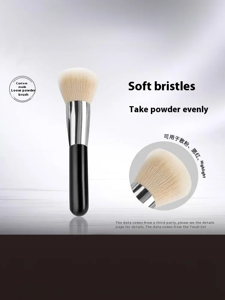 1 pçs pincéis de maquiagem fundação pó rosto blush escova macia rosto escova cosméticos fundação macia compõem ferramentas