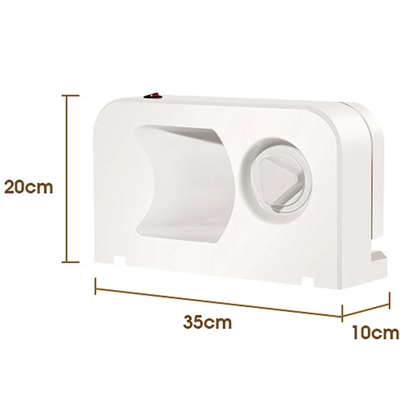 Rebanador eléctrico de rollos de cordero, rebanador compacto de carne congelada, rebanador de pan y rábanos para uso doméstico, espesor ajustable