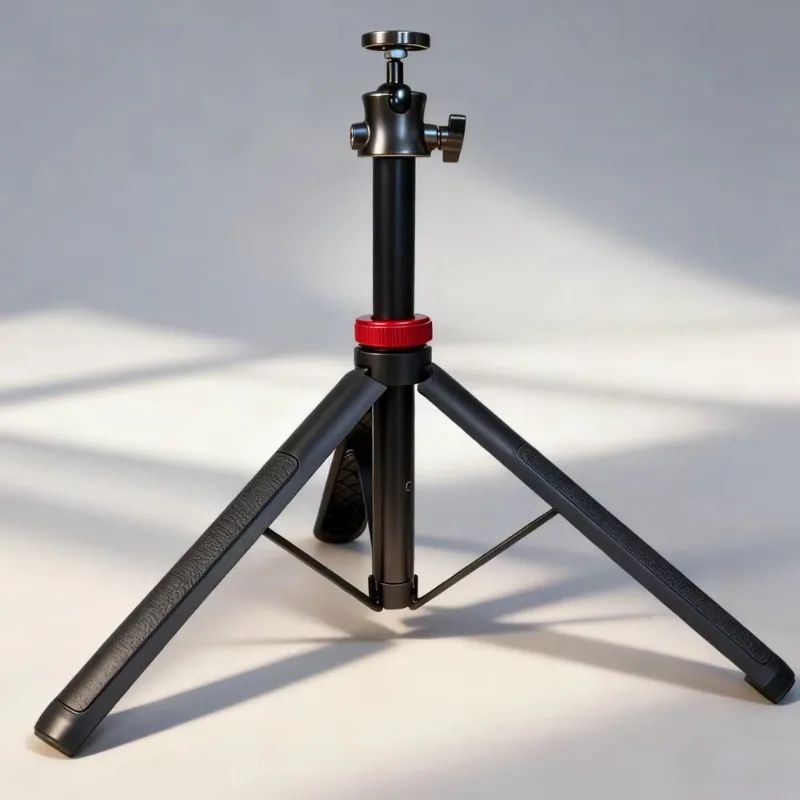1.4m Aluminum Alloy Black Extendable Portable Floor Stand (Specialized for Reaction Training Lights, Excluding Light)