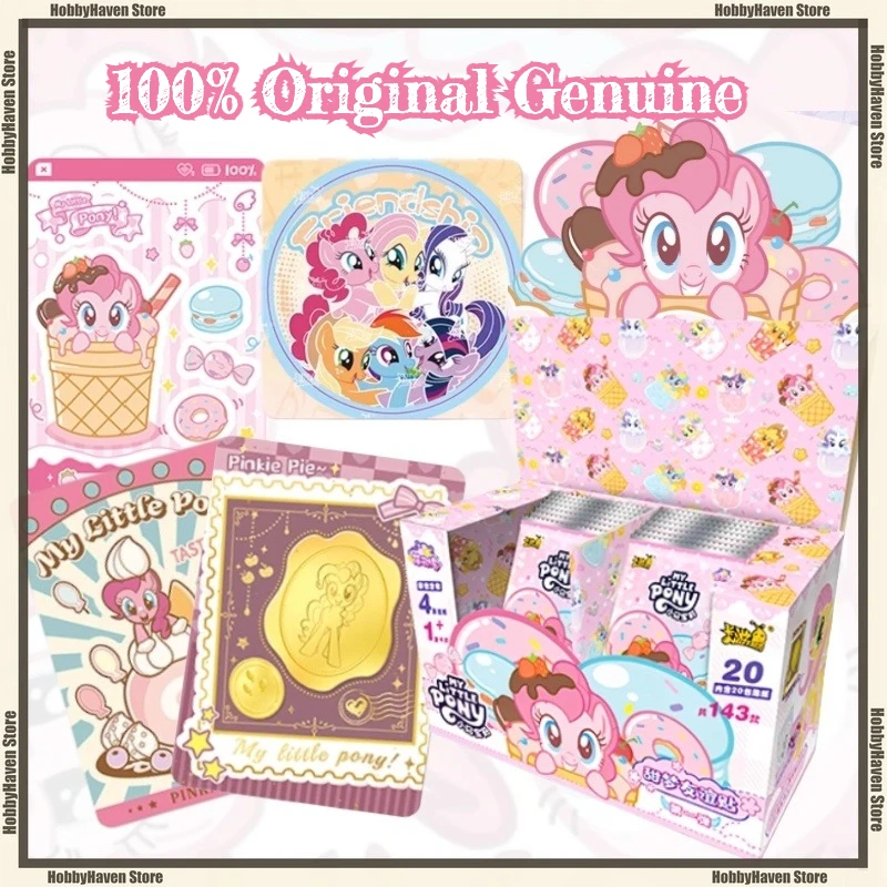 Op voorraad Card Tour My Little Pony Sweet Dream Vriendschapssticker Leuke Packkaart Officiële echte randkaartcollectiecadeau