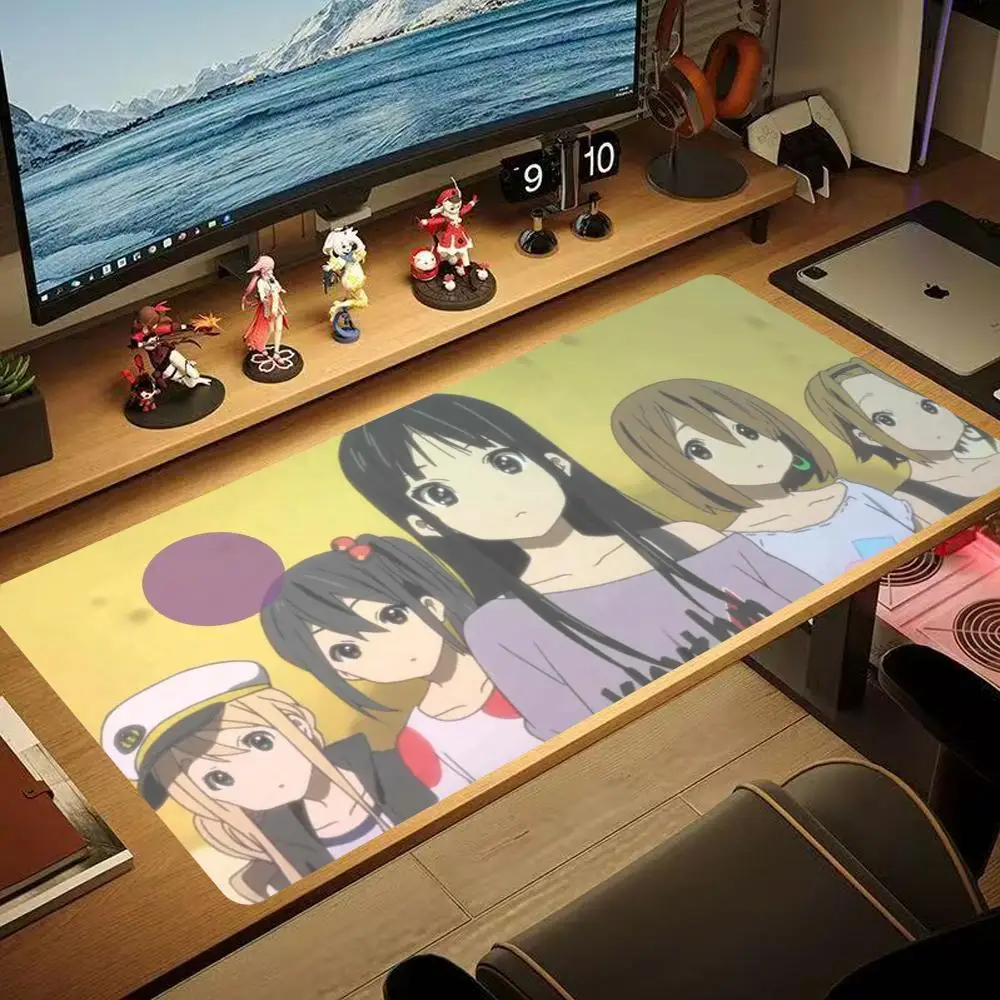 

Japanese animation Mouse Pad 90x40CM non-slip Gaming Mousepad Gamer E-Sports Mouse Mat Game Mechanical Keyboard XXL Desk Mat
