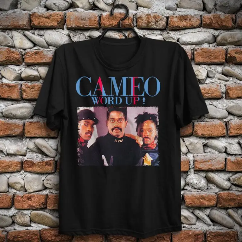 Camiseta Word Up Funk Band Cameo Larry Blackmon Charlie Singleton Nathan Leftenant