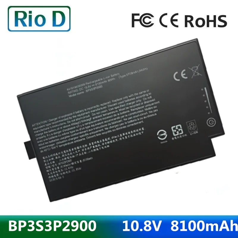 

10.8V 8100mAh BP3S3P2900 Laptop Battery For Getac B300 B300X BP3S3P2900 (P) 4418144000490 3ICR19/66-3