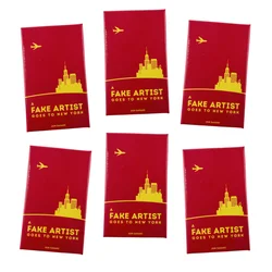 1 Box Party Games A Fake Artist Goes To New York Card Game Creative Party Board Game Deck for Groups